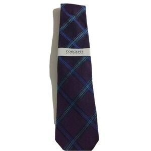 Concepts by Claiborne Diamond Silk Neck Tie